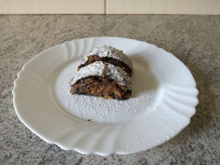 štrudla mak - jablko